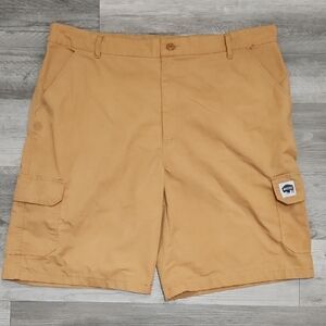 Buffalo Outdoors Light Rusty Orange Cargo Shorts with Classic Cut Mens 38